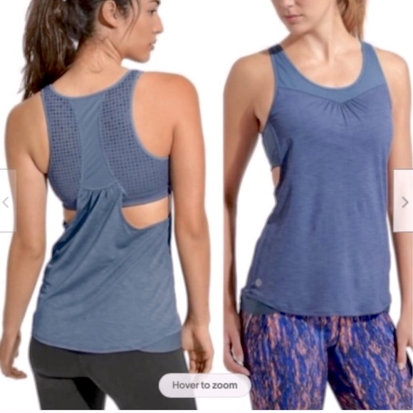 Athleta Tops - Athleta Gel Mesh Supercharged 2-in-1 Tank Top.  Style: 21772-01 medium